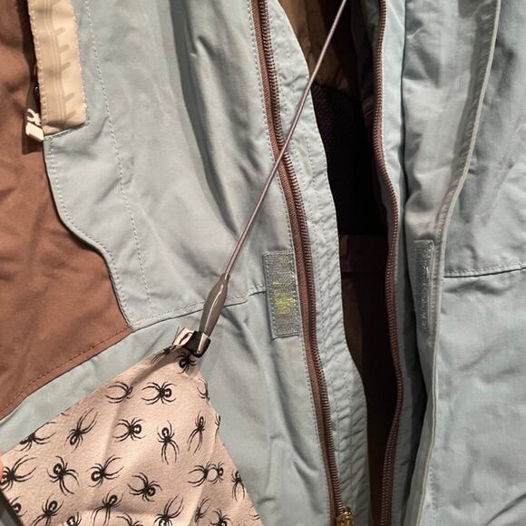 Vintage Spyder S Ski Jacket | XT Ceramic 10K, 10+ Pockets Zip Neck Warmer Vented - Picture 15 of 16